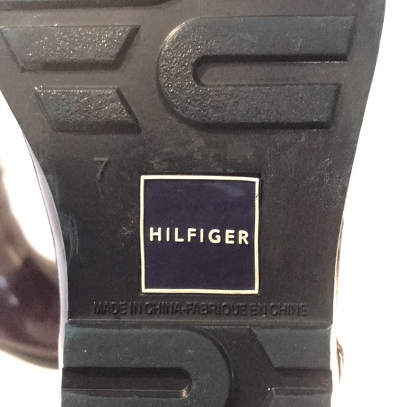 Tommy Hilfiger Tall Rainboots in quilted effect - Picture 6 of 9